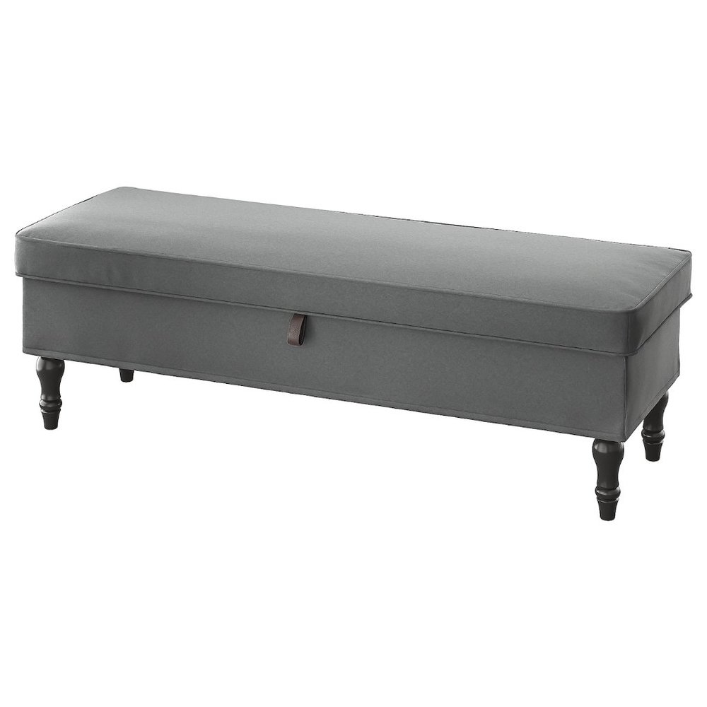 NEW IKEA STOCKSUND Cover For Bench Ljungen Medium Gray 804.709.64